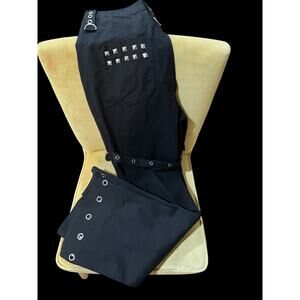 Hot Topic Black Tripp Pants Size 11